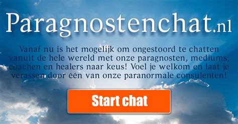 paragnost chat|Maak kennis met paragnostenchat!